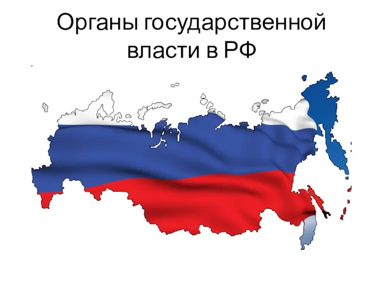 Органы государственной власти в РФ
