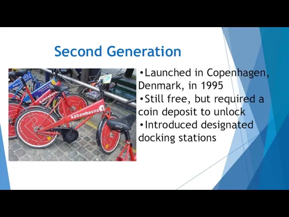 Second Generation Launched in Copenhagen, Denmark, in 1995 Still free, but required