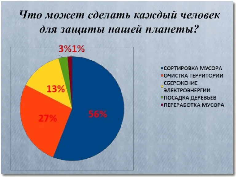 Что может сделать каждый человек для защиты нашей планеты?