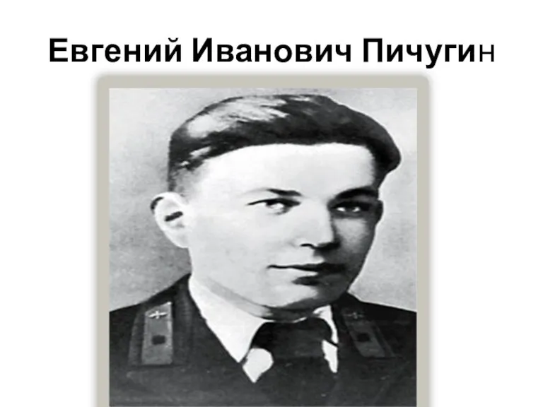 Евгений Иванович Пичугин