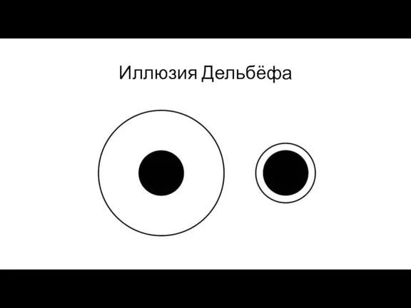 Иллюзия Дельбёфа