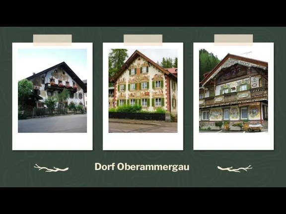 Dorf Oberammergau