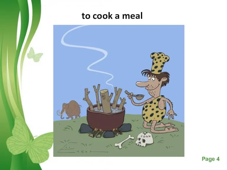 to cook a meal