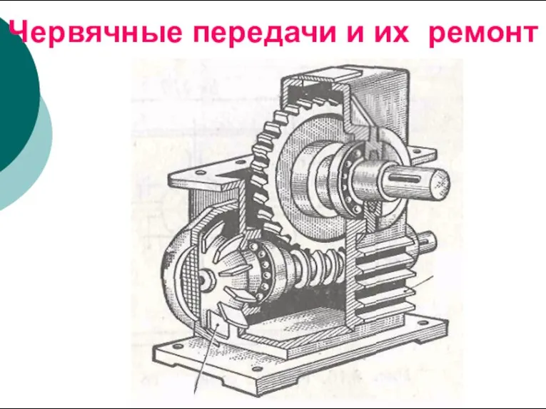 Червячные передачи и их ремонт