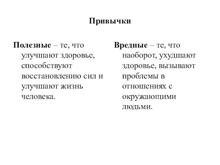 Привычки Полезные – те, что улучшают здоровье, способствуют восстановлению сил и улучшают