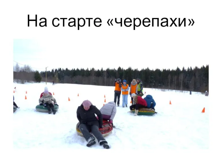 На старте «черепахи»