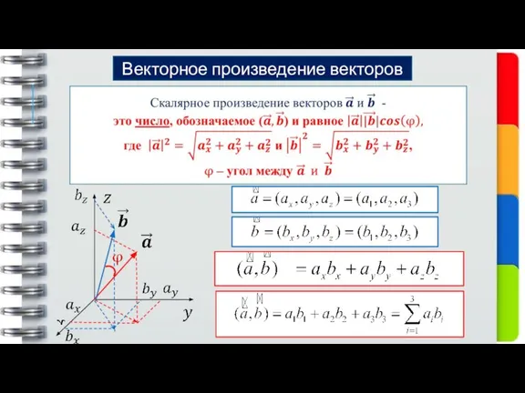 Векторное произведение векторов