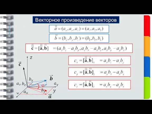 Векторное произведение векторов