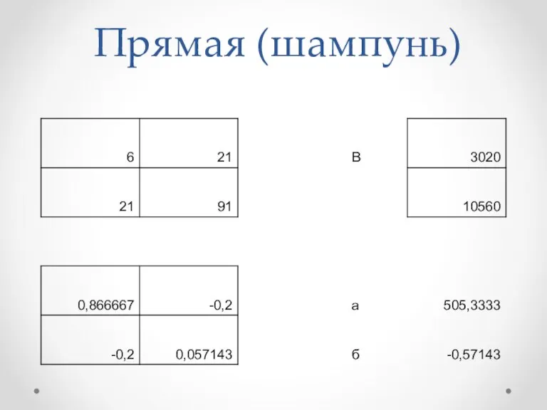 Прямая (шампунь)