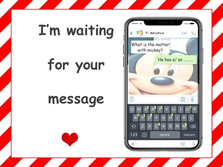 I’m waiting for your message