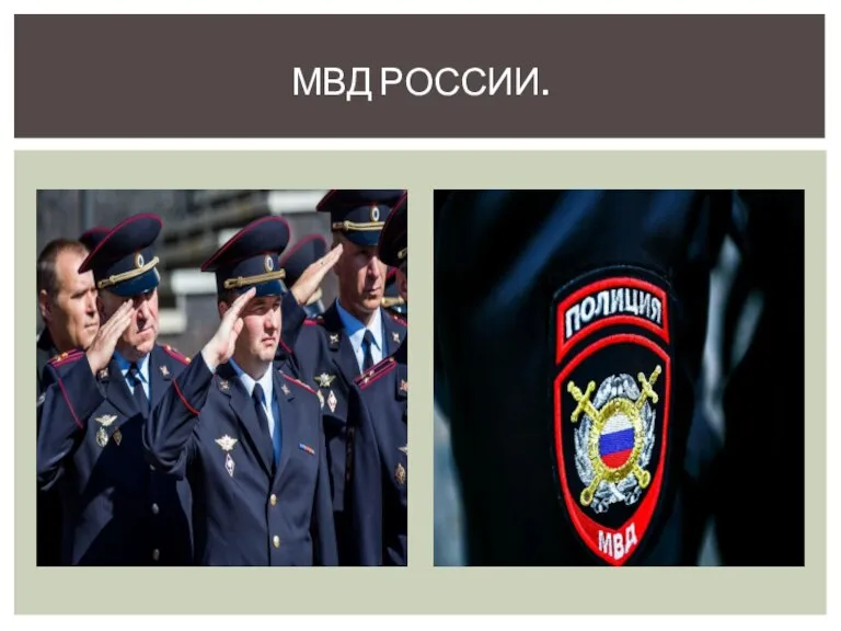 МВД РОССИИ.