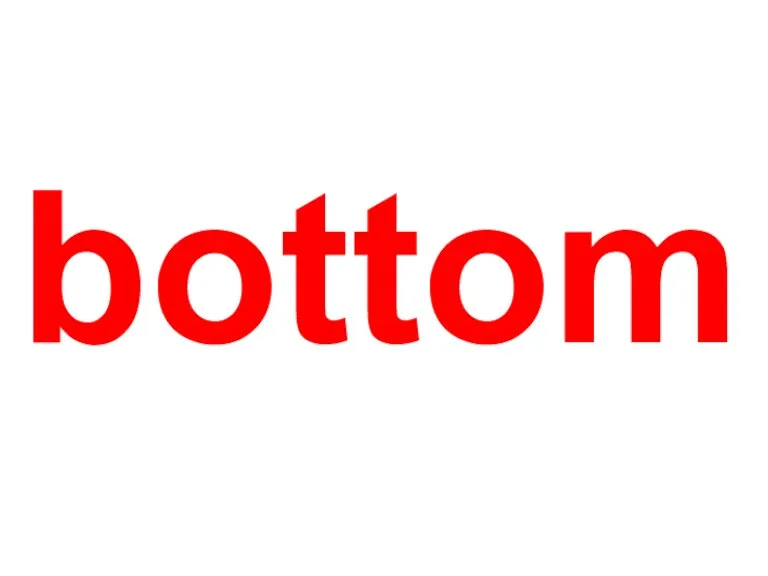 bottom