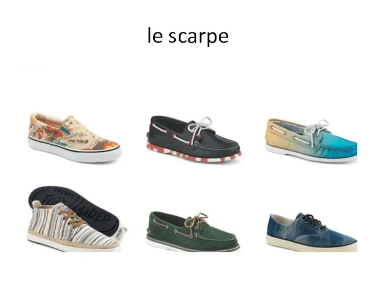 le scarpe