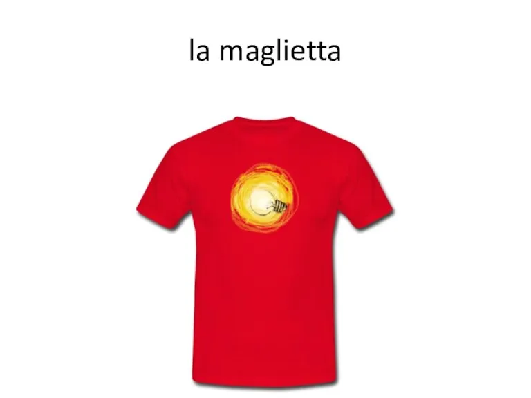 la maglietta