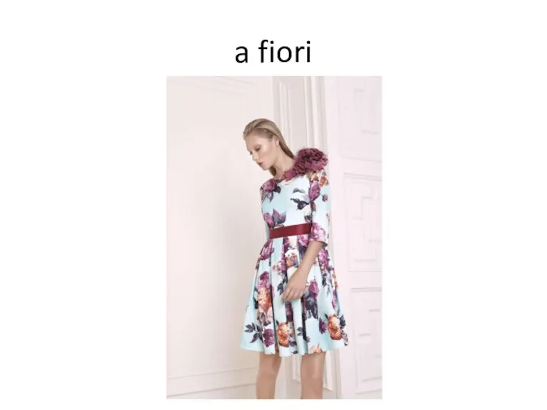 a fiori