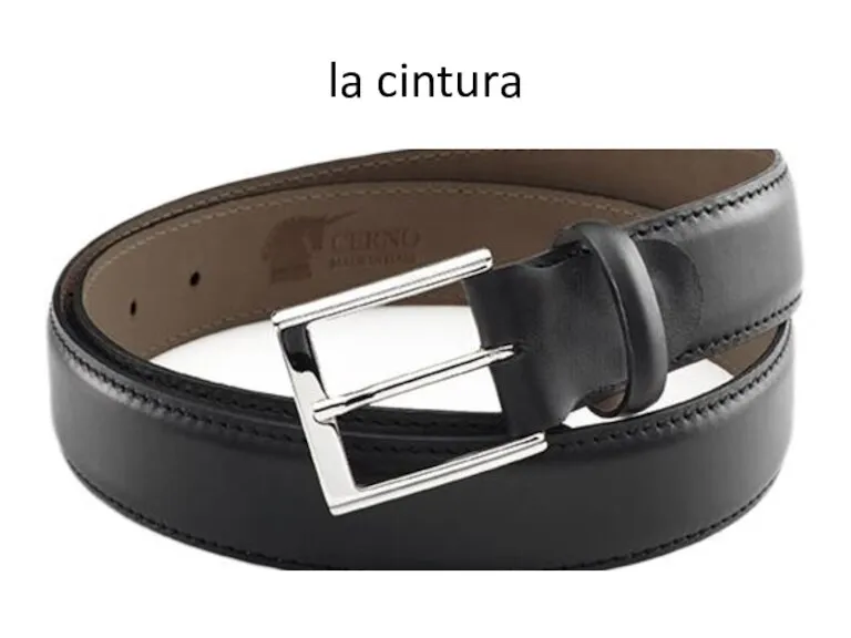 la cintura