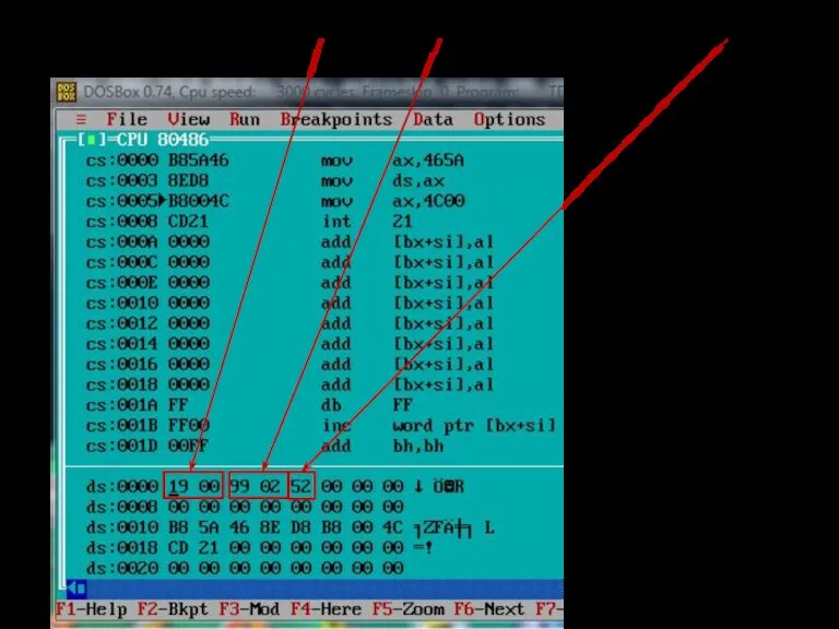 Целые числа 19(16) и 229(16) и дробное 0,A4(16)