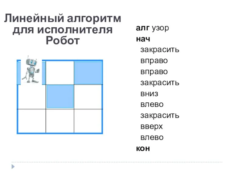 алг узор нач закрасить вправо вправо закрасить вниз влево закрасить вверх влево