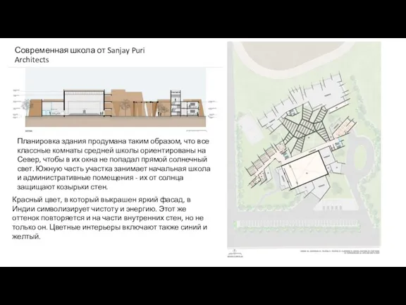 Современная школа от Sanjay Puri Architects Планировка здания продумана таким образом, что