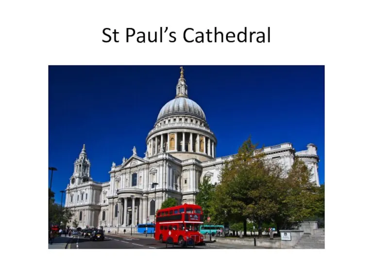 St Paul’s Cathedral