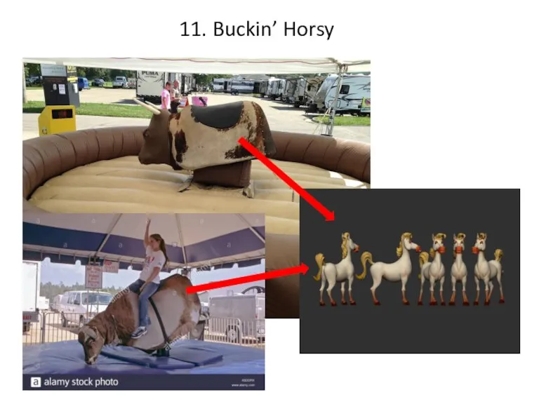 11. Buckin’ Horsy