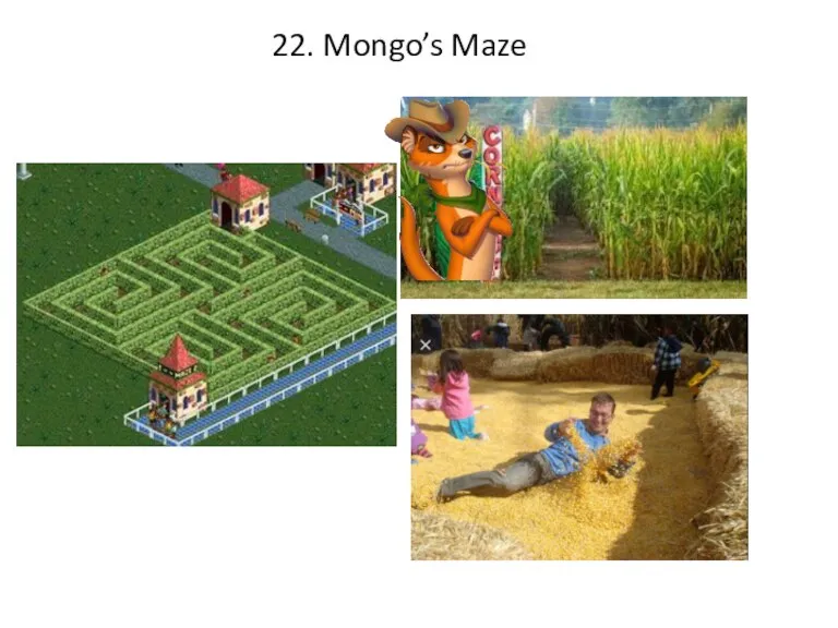 22. Mongo’s Maze