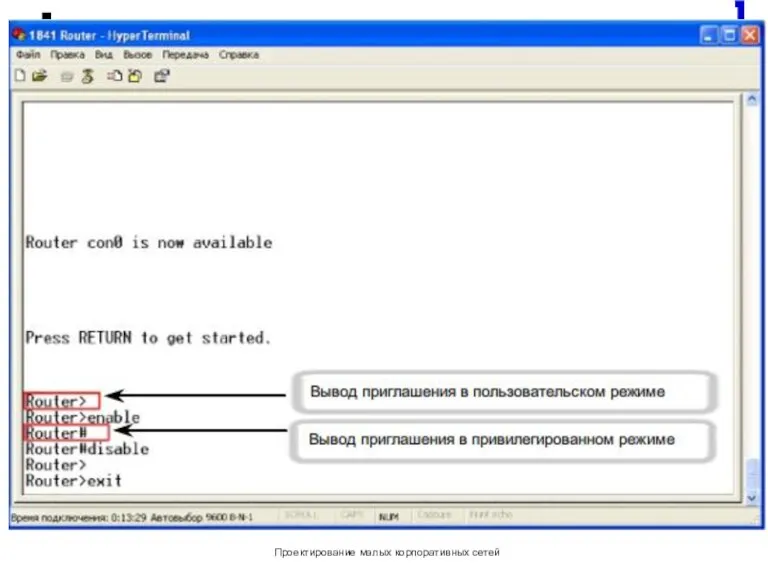 Проектирование малых корпоративных сетей