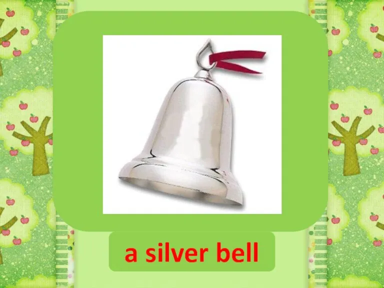 a silver bell