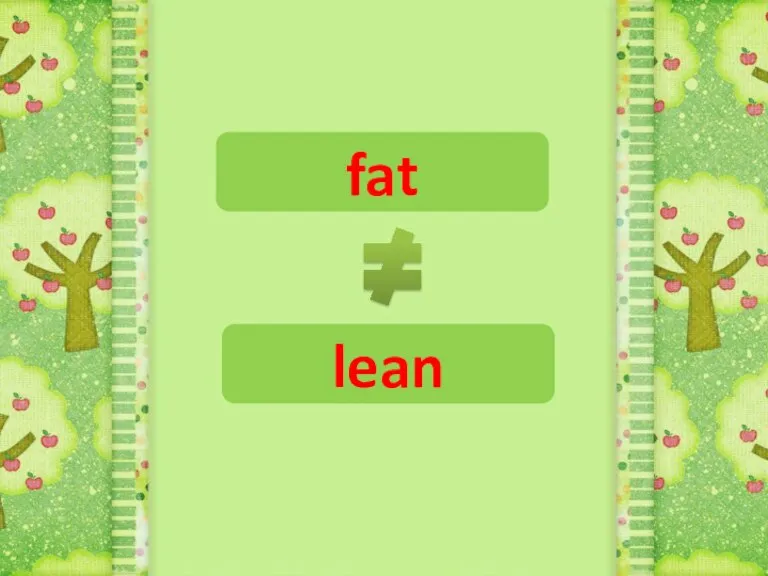 lean fat