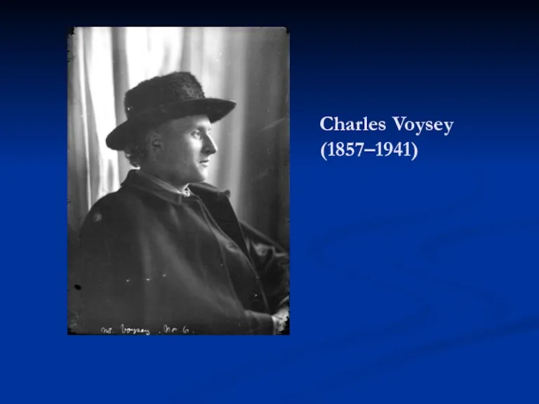 Charles Voysey (1857–1941)