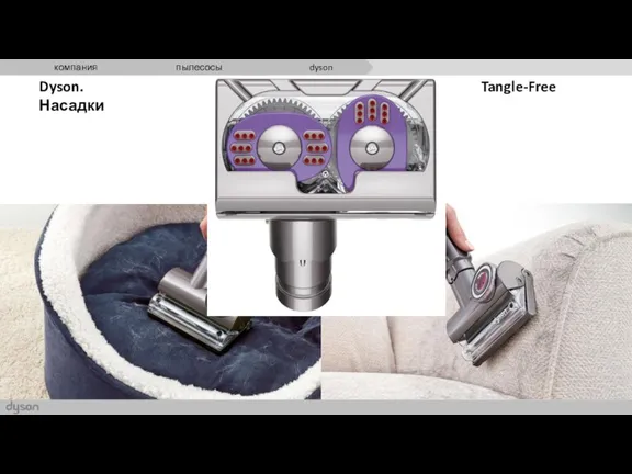 Dyson. Насадки Tangle-Free