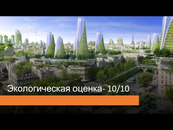 Экологическая оценка- 10/10