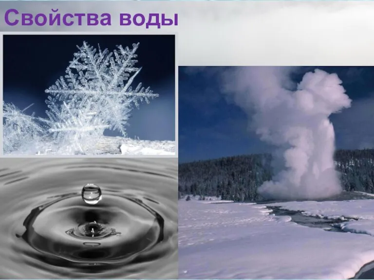 Свойства воды