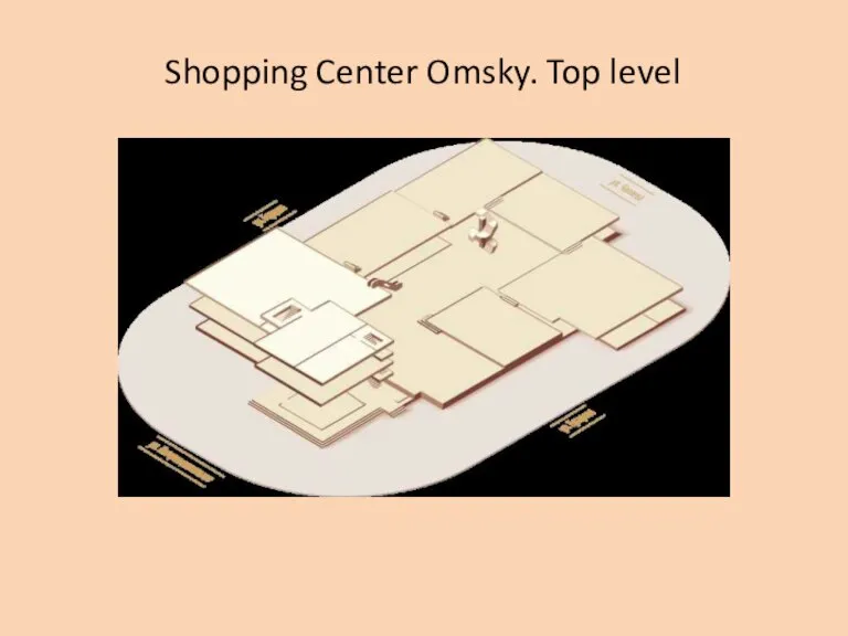 Shopping Center Omsky. Top level