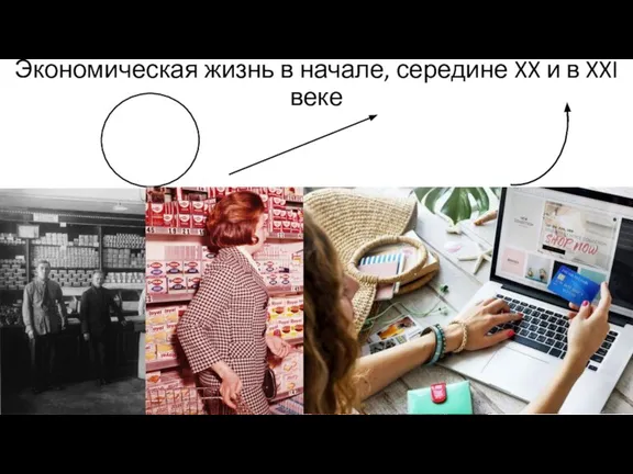 Экономическая жизнь в начале, середине XX и в XXI веке