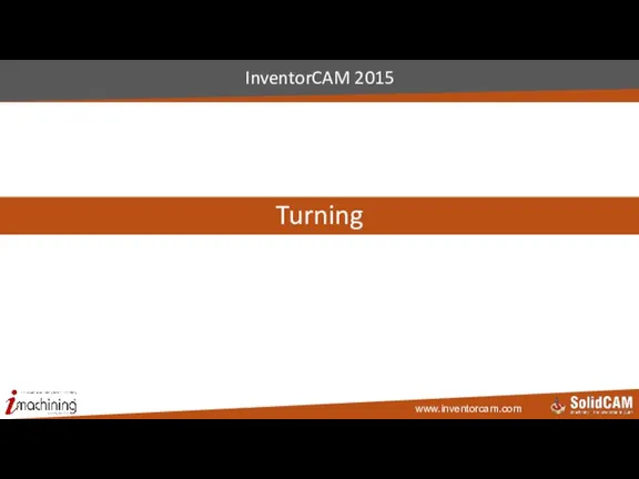 Turning InventorCAM 2015