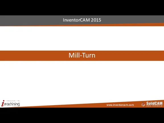 Mill-Turn InventorCAM 2015