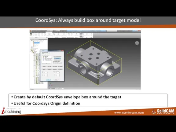 CoordSys: Always build box around target model Create by default CoordSys envelope