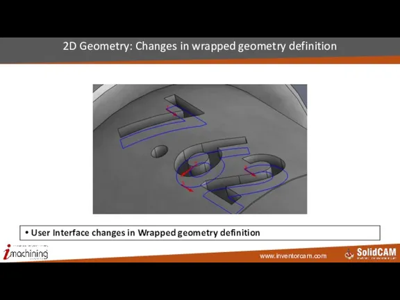 2D Geometry: Changes in wrapped geometry definition User Interface changes in Wrapped geometry definition