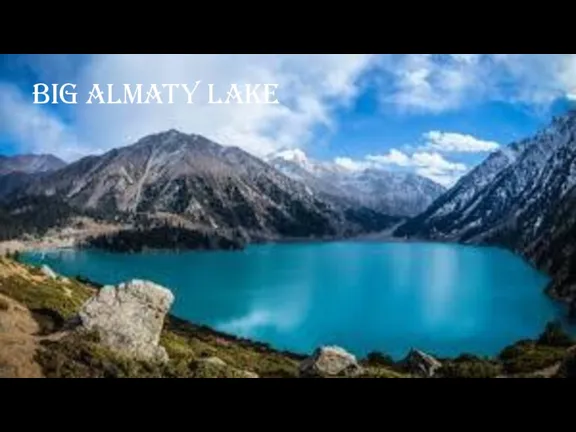 Big Almaty Lake