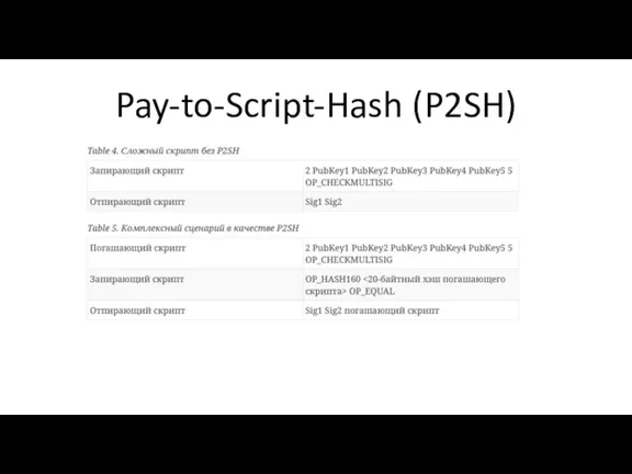 Pay-to-Script-Hash (P2SH)