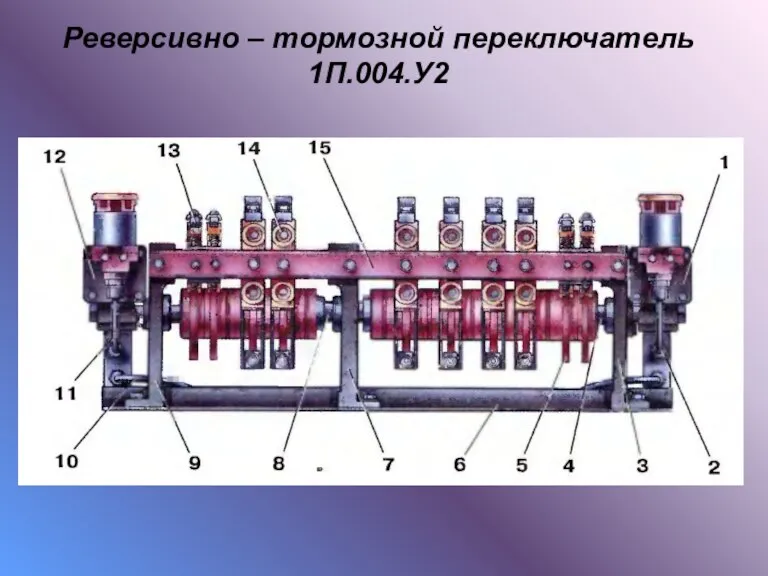 Реверсивно – тормозной переключатель 1П.004.У2