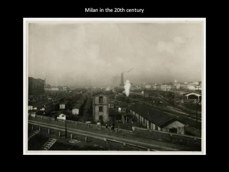 Milan in the 20th century