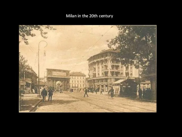 Milan in the 20th century