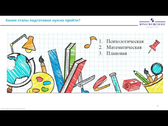 © АО «Издательство «Просвещение» 2020 Какие этапы подготовки нужно пройти?