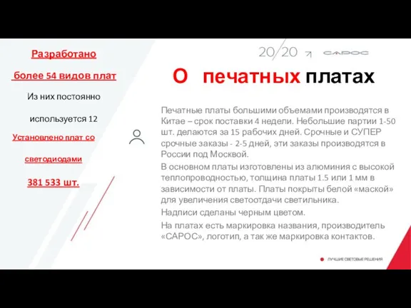 О печатных платах Печатные платы большими объемами производятся в Китае – срок