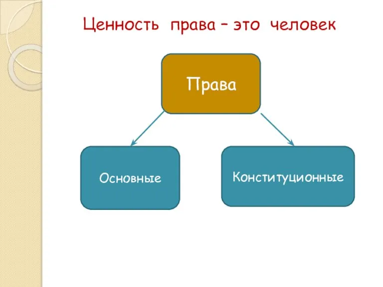 Права Основные Конституционные Ценность права – это человек