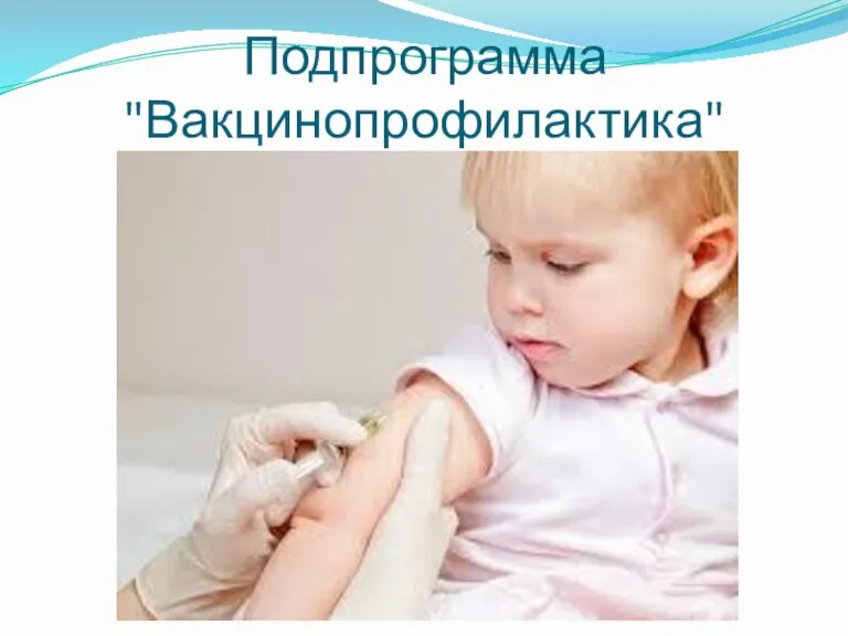 Подпрограмма "Вакцинопрофилактика"