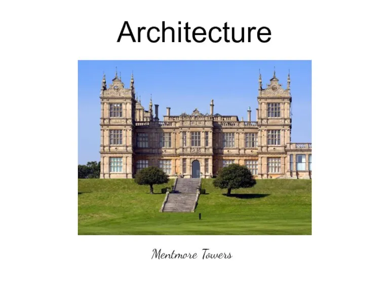Architecture Mentmore Towers