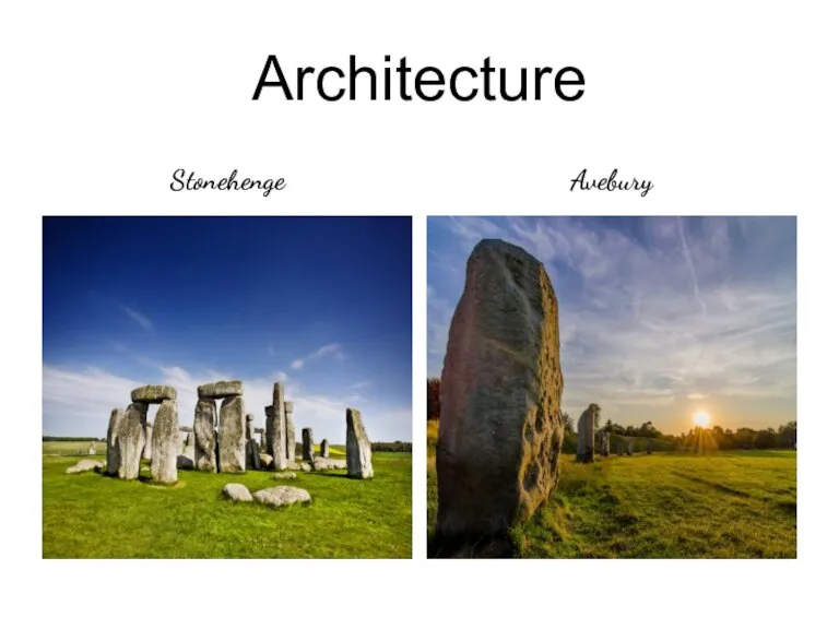 Architecture Stonehenge Avebury